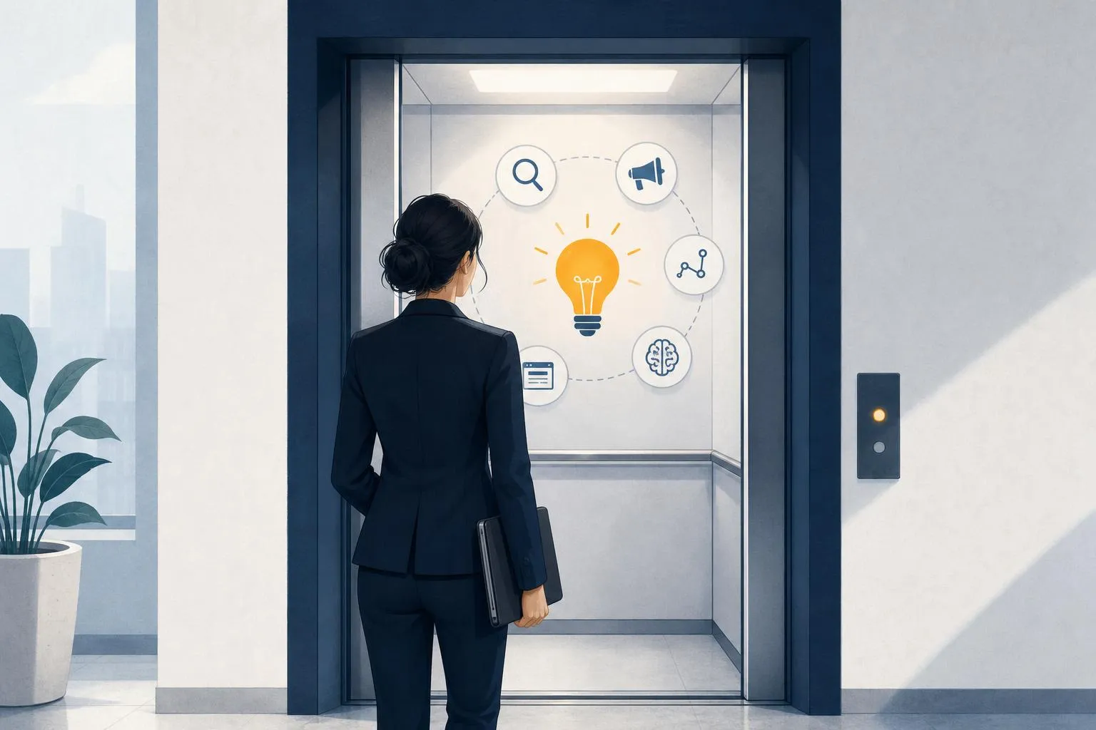 Illustratie: Negen tips voor de perfecte elevator pitch