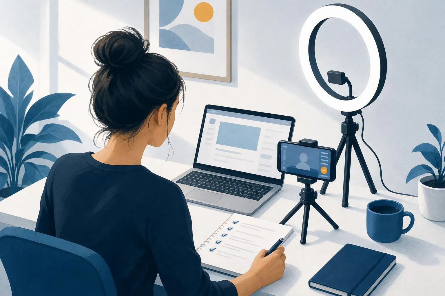 Illustratie: Wat heb ik nodig om live op Facebook te gaan?