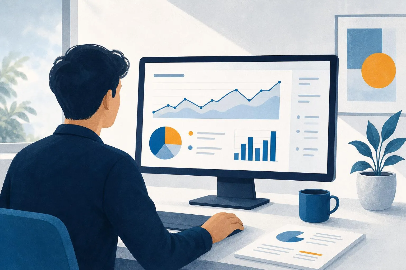 Illustratie: Gebruik Analytics om je statistieken te monitoren