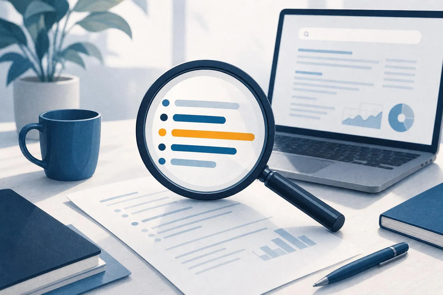 Illustratie: Keywords analyse