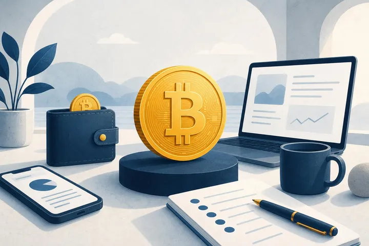 Illustratie bij: Bitcoin. De valuta van de toekomst?